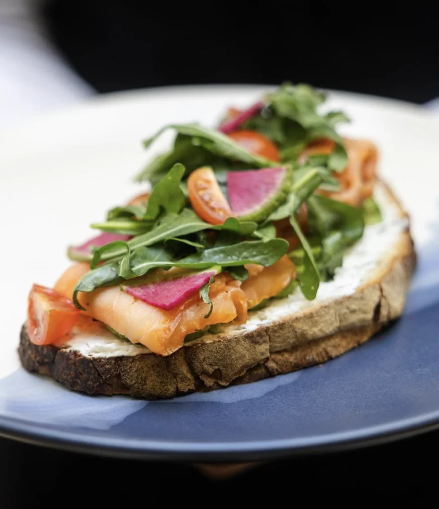 Start with breakfast or afternoon cocktails underneath the garden atrium of the namesake concept, Aquiles.